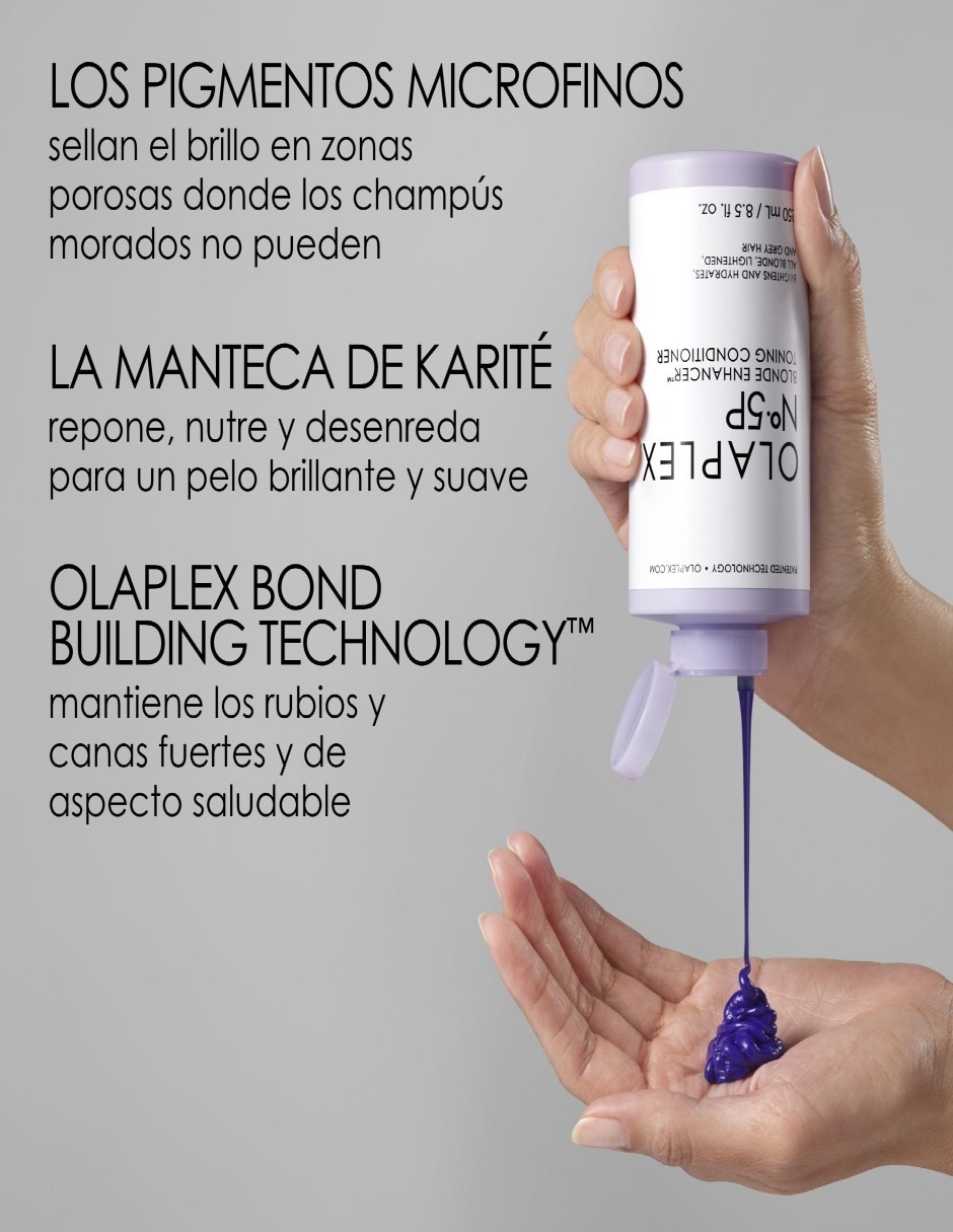 Acondicionador para cabello No. 5 Purple 250 ml 3
