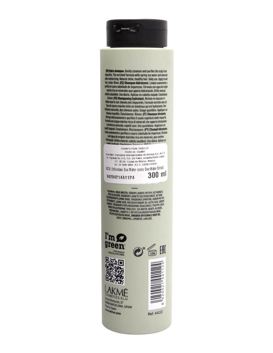 Shampoo hidratante para cabello Organic Balance Lakme Teknia 4