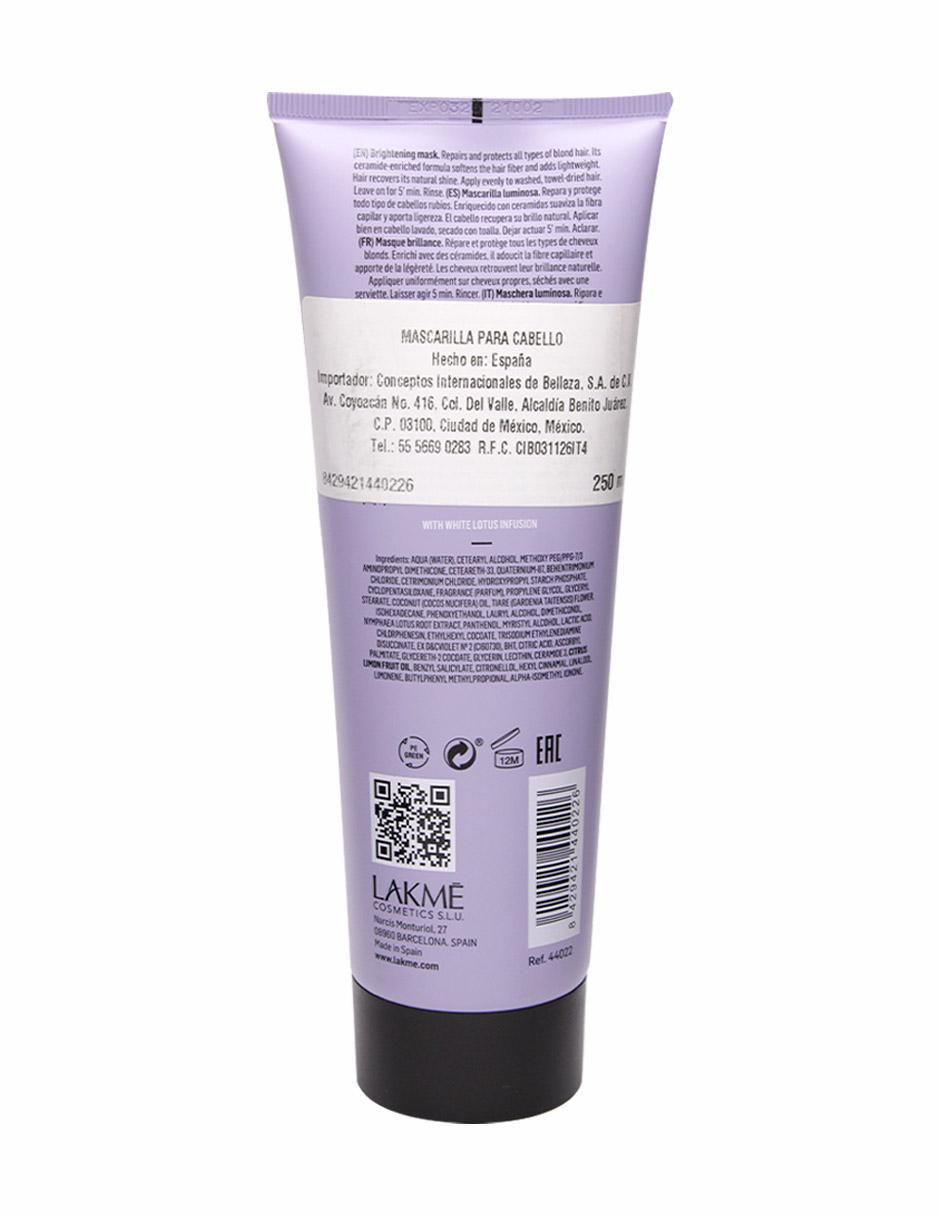 Lakme White Silver Mask para hidratar 3