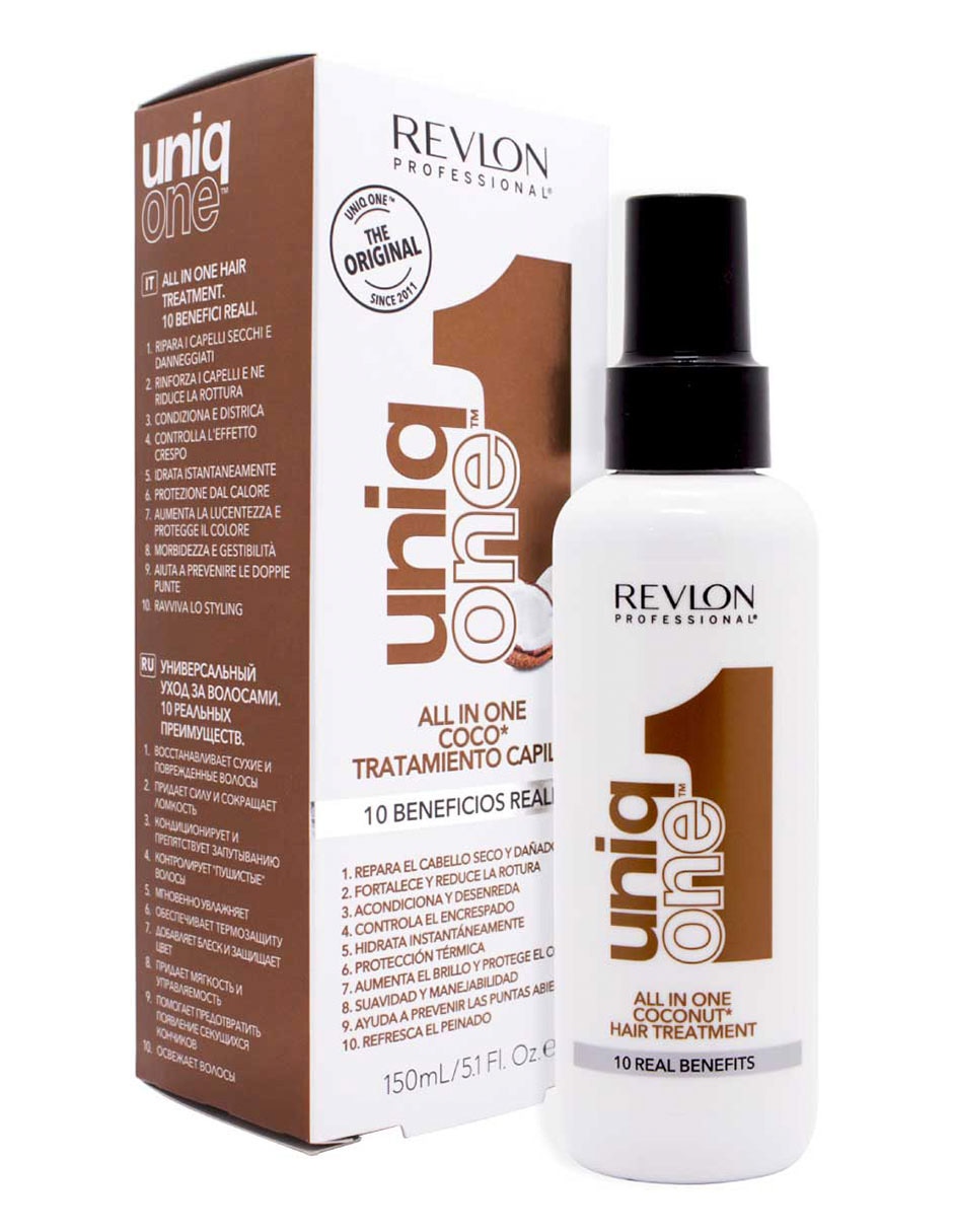 Spray para cabello todo tipo Treatment Coco Uniq One 150 ml 2