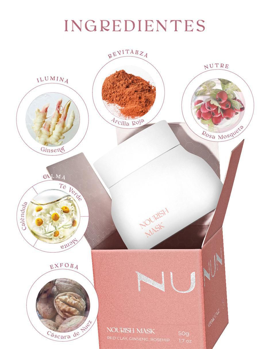 Nourish Mask para reestructurar Hidratación 3