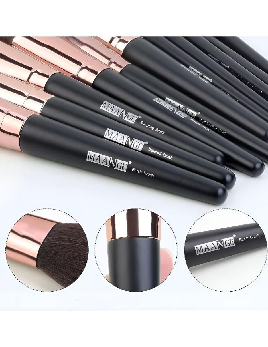 Set de brochas Maquillaje Profesional 3