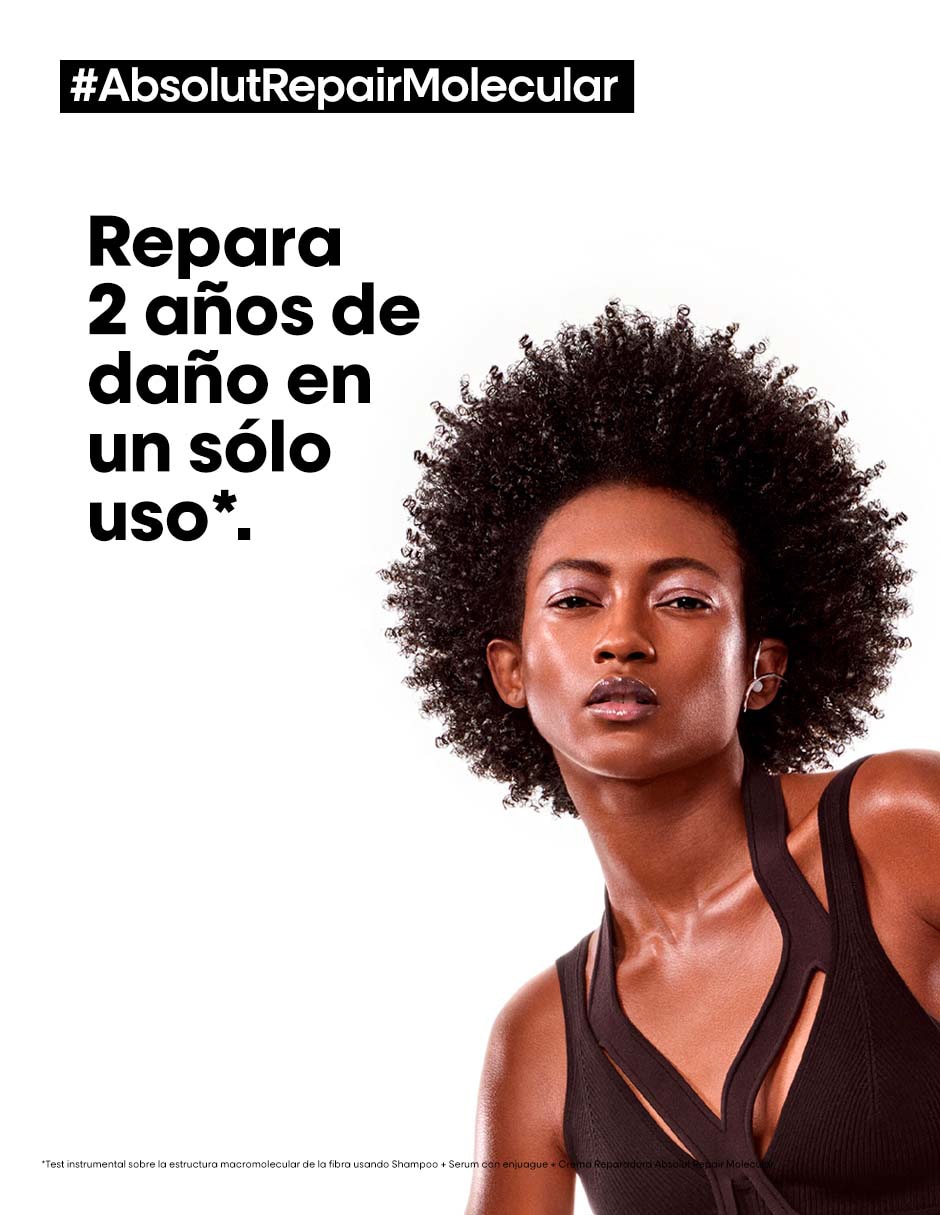 Shampoo reparador para cabello Absolut Repair Molecular 3