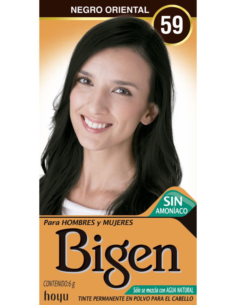 Tinte para cabello permanente en polvo Naturales tono 1.0 negro profundo