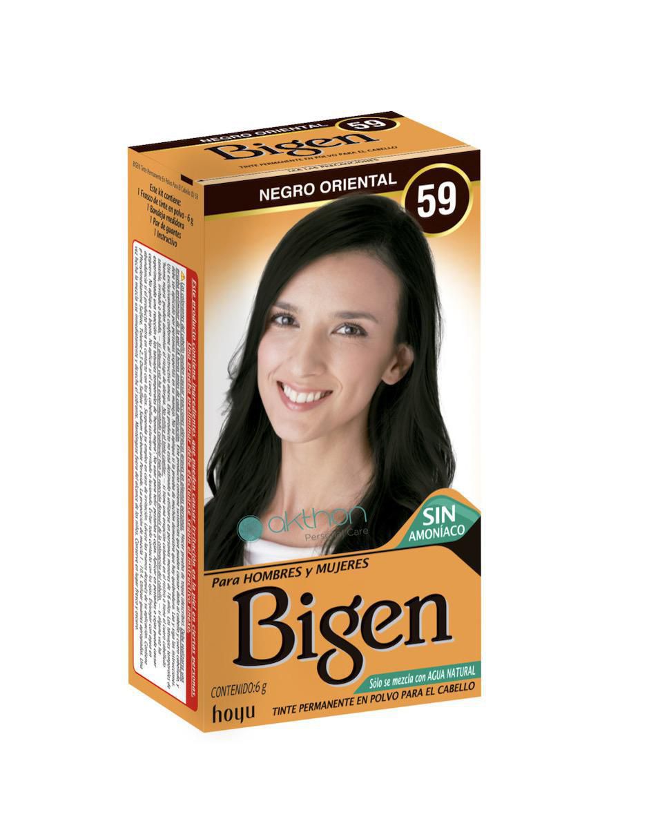 Tinte para cabello permanente en polvo Naturales tono 1.0 negro profundo 2