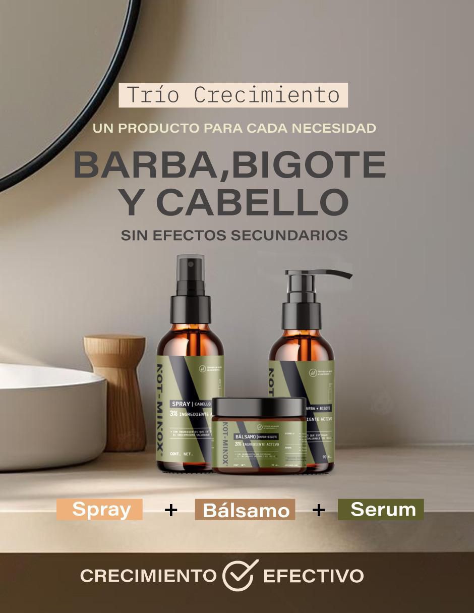 Tratamiento para barba y cabello crecimiento 2