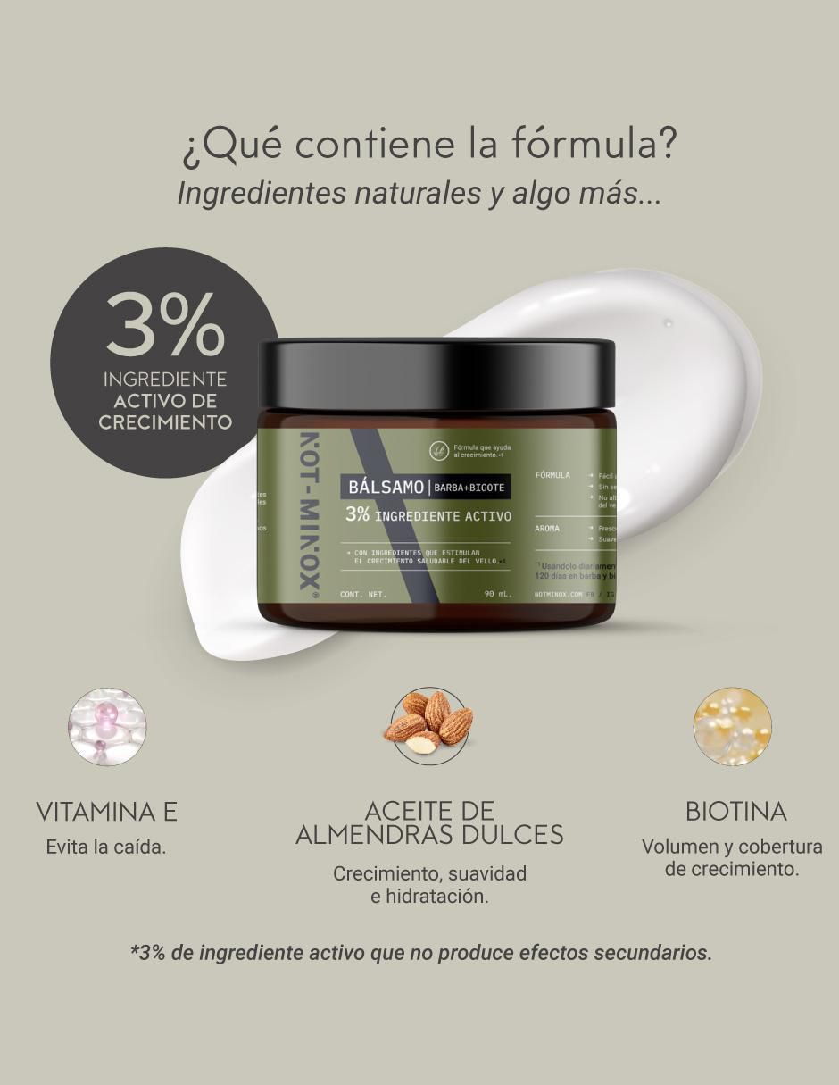 Tratamiento para barba y cabello crecimiento 5
