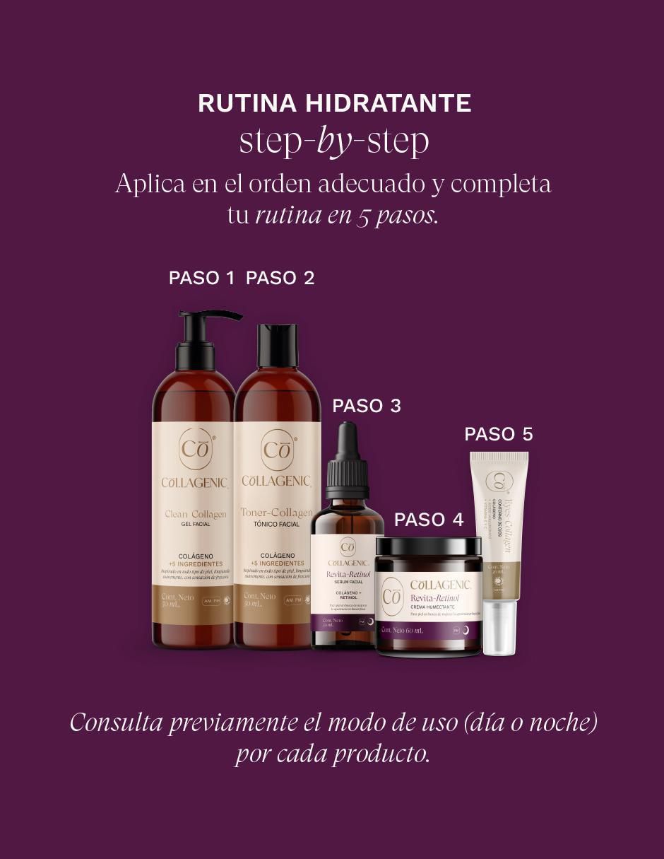 Set tratamiento facial antiarrugas sérum retinol 50ml + hidratante en crema 60ml antiedad 8