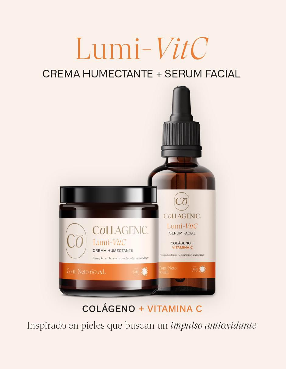 Kit tratamiento facial aclarante sérum +crema antiedad 3