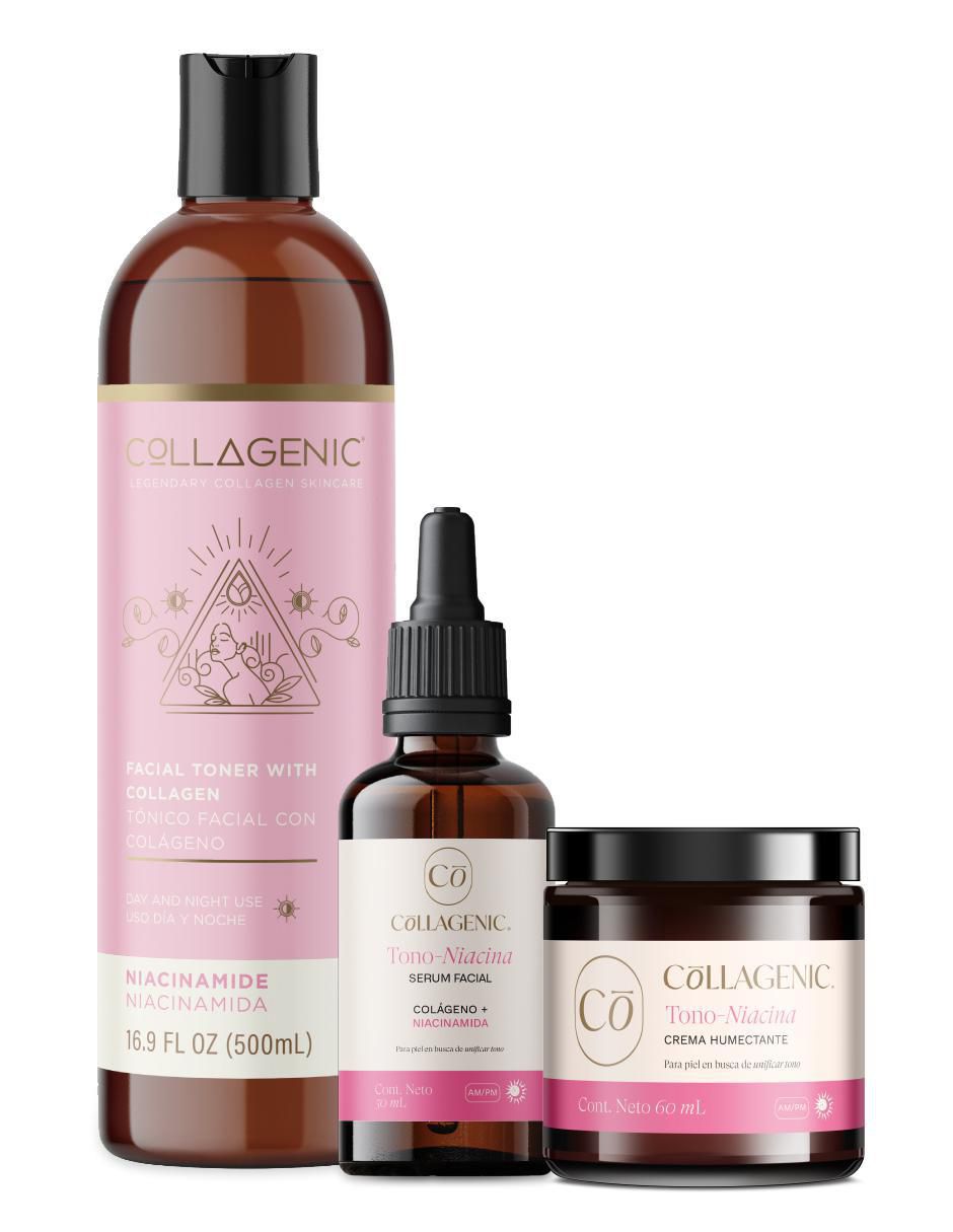 Kit de tratamiento facial antiedad niacinamida: tónico, crema nocturna y serum antiedad Kit de tratamiento facial antiedad niacinamida: tónico, crema nocturna y serum antiedad