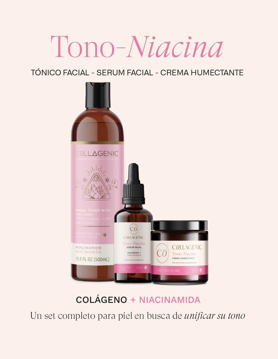 Kit de tratamiento facial antiedad niacinamida: tónico, crema nocturna y serum antiedad 4