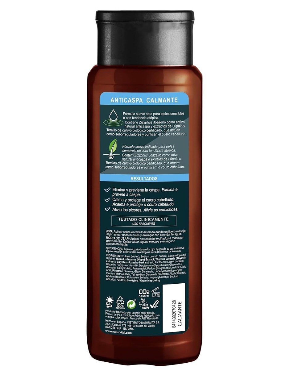 Shampoo anticaspa Calmante 300 ml 2