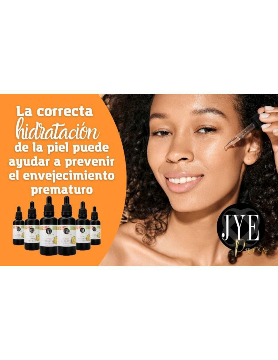Hidratante facial Serum Vitamina C y Acido Hialuronico 4