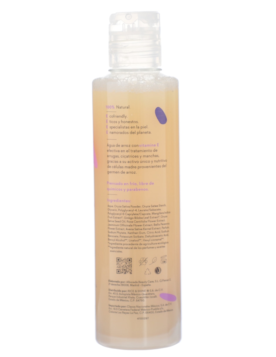 Balanceador de PH Agua de arroz Vitamina E xtraordinaria 2