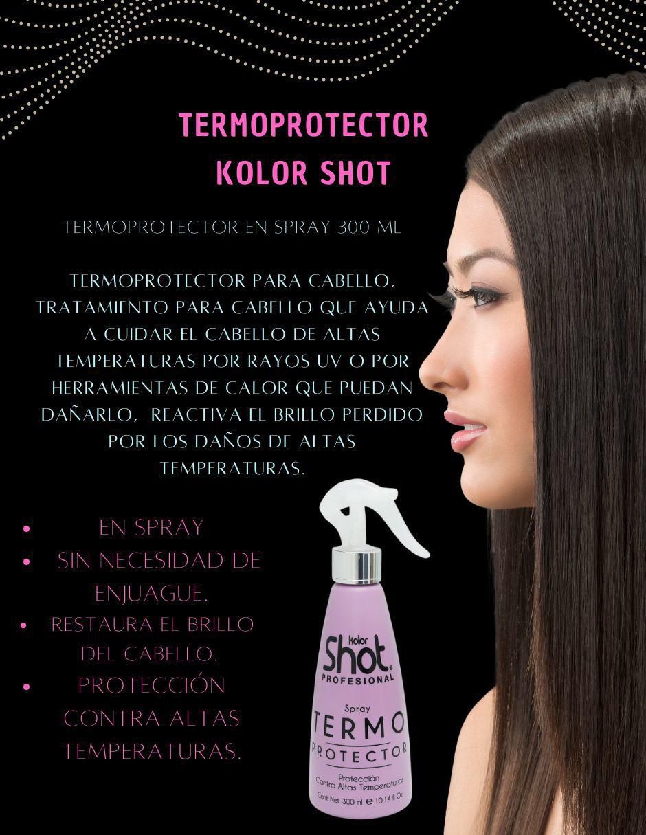 Protector de calor para cabello Spray termoprotector 300 ml 2
