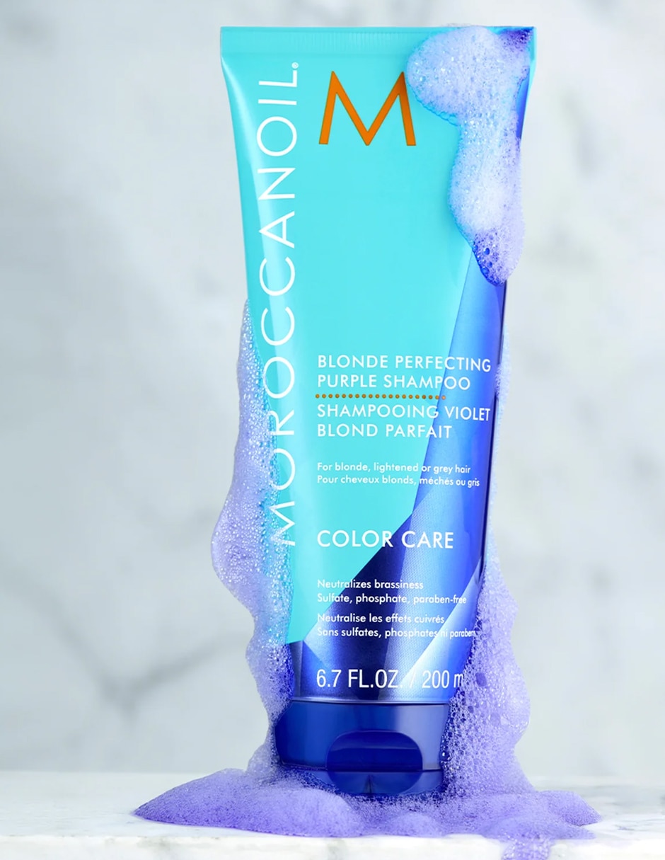 Shampoo protector de color para cabello Violeta Rubios Perfectos 3
