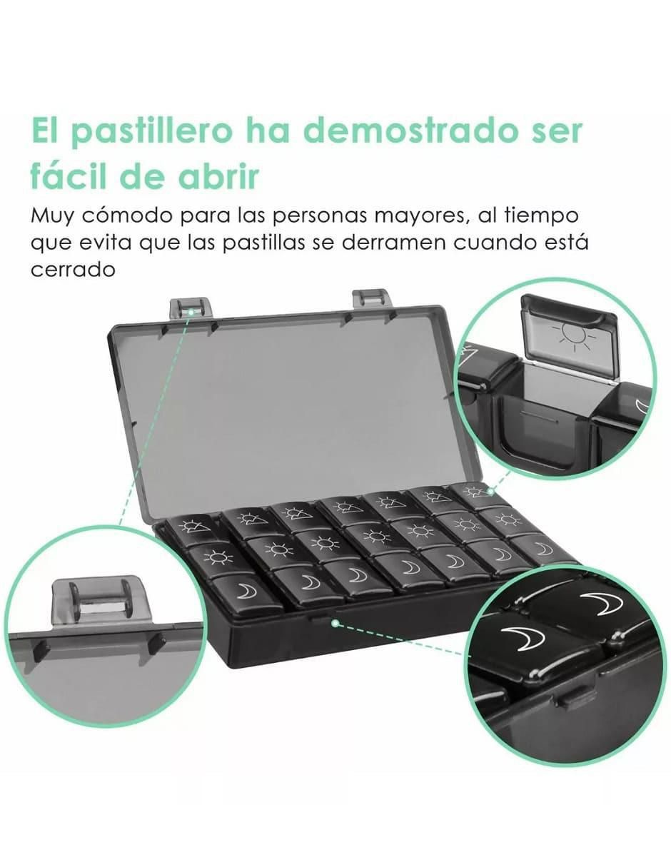 Pastillero 7 compartimentos 3