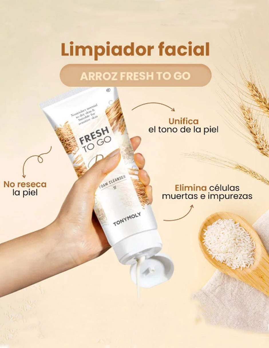 Limpiador facial Fresh to Go para purificar 2
