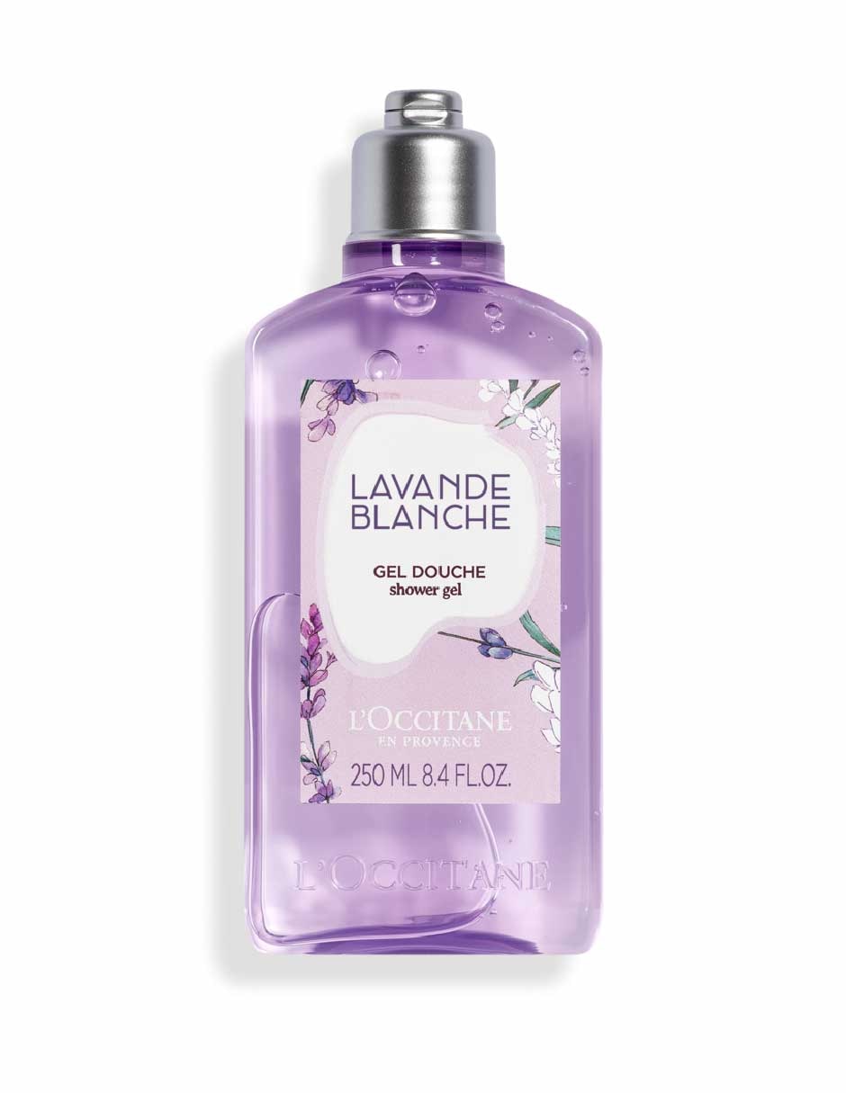 Gel corporal Limpiador lavanda blanca