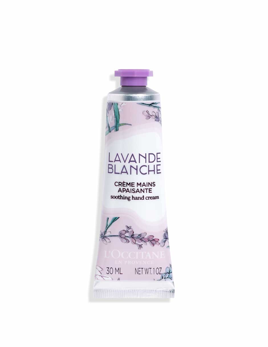 Crema para manos recomendada para hidratar día y noche Lavanda Blanca para todo tipo piel