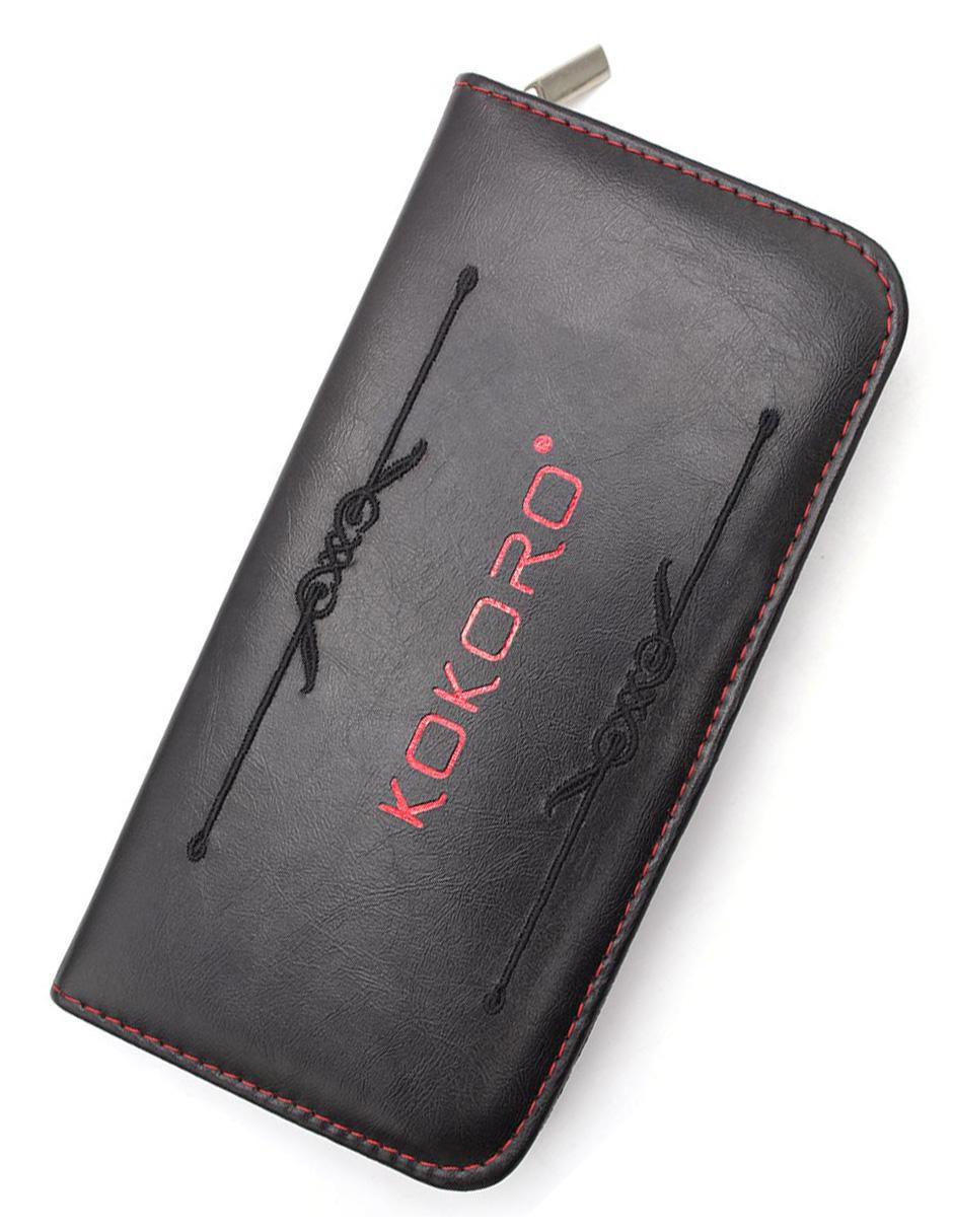 Tijeras para peluquería punta redonda y puntiaguda Essential Leather 3