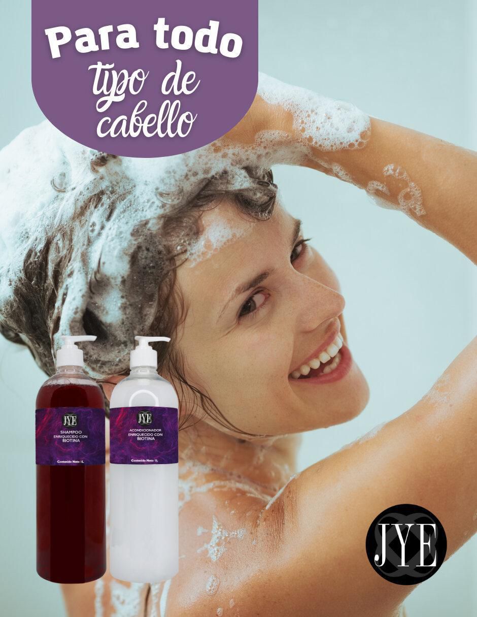 Shampoo anticaída para cabello Biotina Aceites y lociones 4