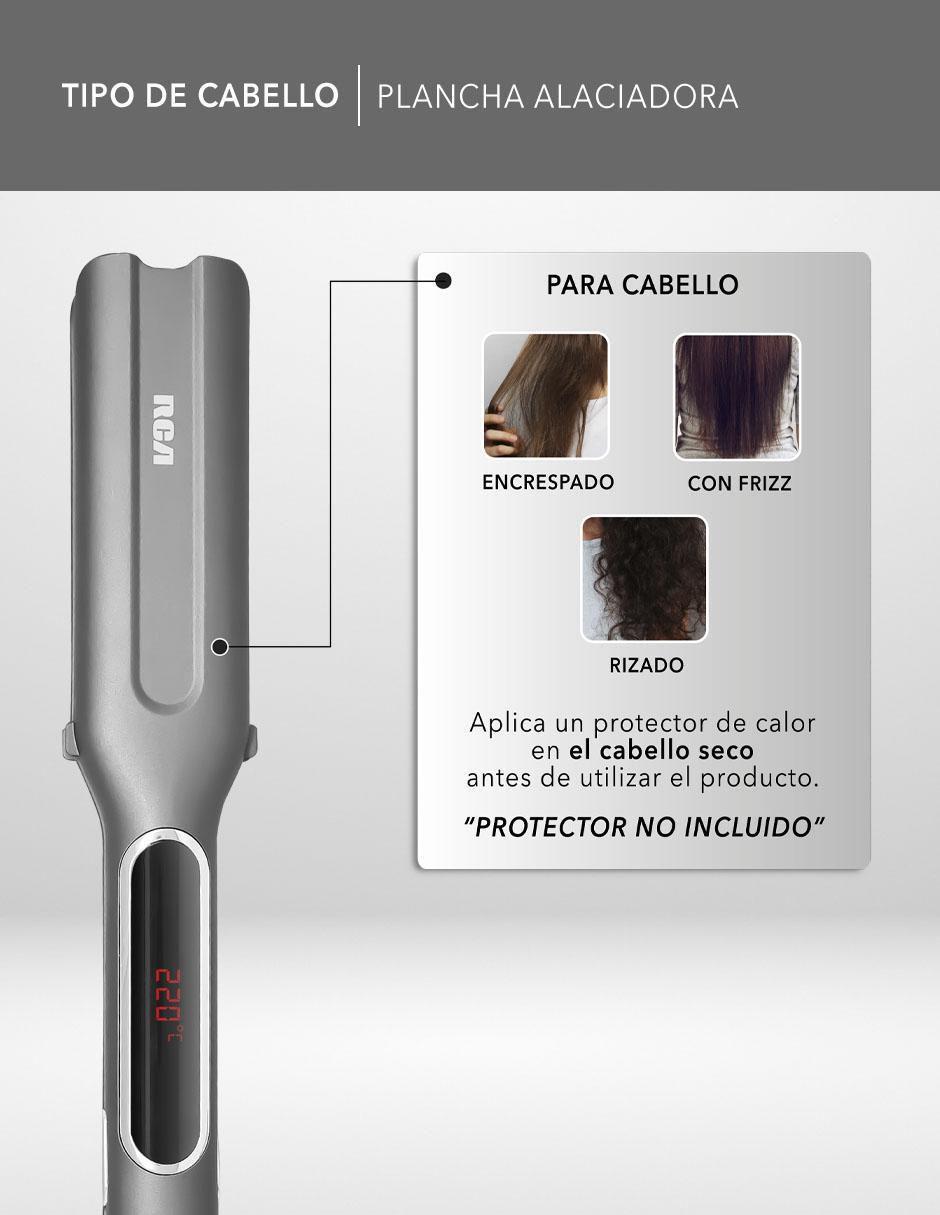Alaciadora RC-P51 placas de cerámica - iones 6