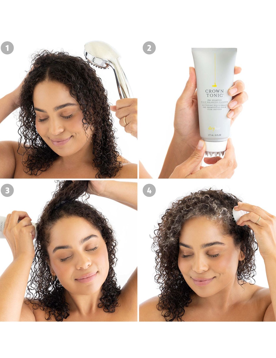 Tratamiento para cuero cabelludo Crown Tonic Preshampoo Limpiador Y Equilibrante 177 Ml exfoliante 3