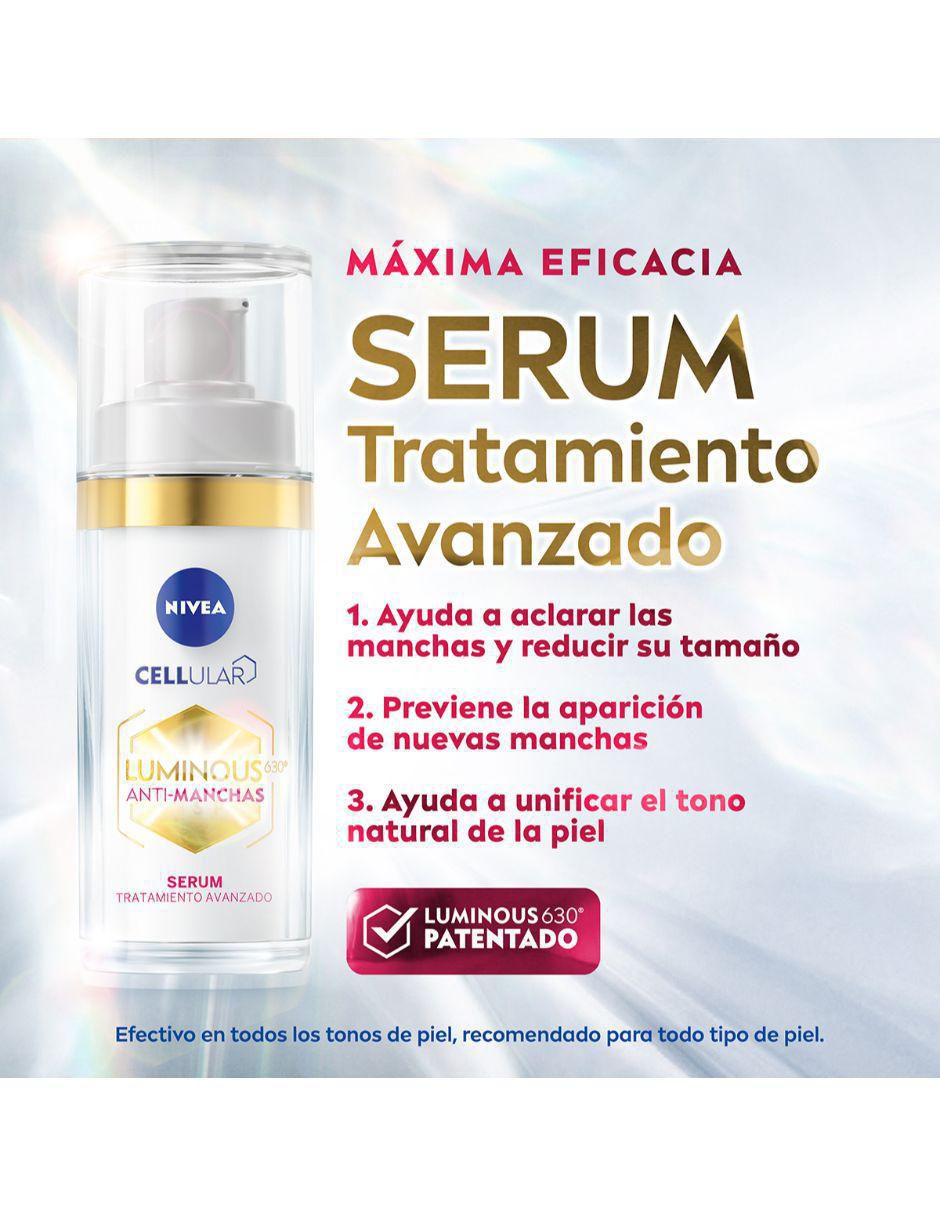 Set Crema hidratante de FPS 50 Serum Antimanchas Luminous Nivea 6