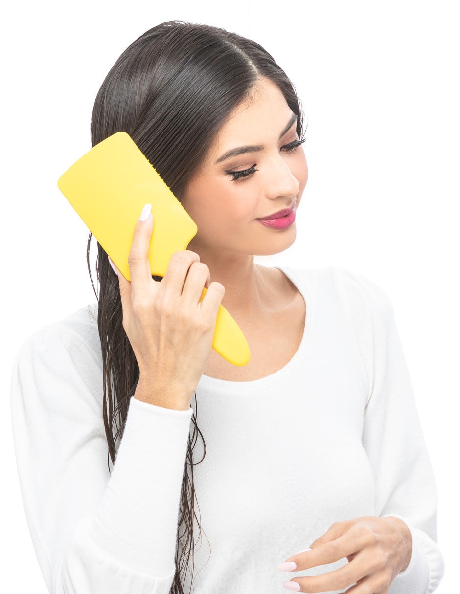 Cepillo para cabello de plástico 2