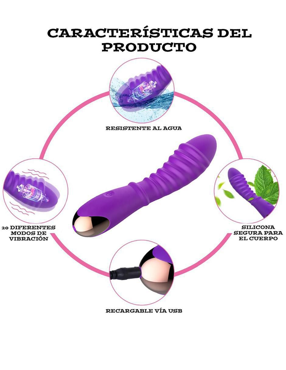 Vibrador para Punto G Rocco 4