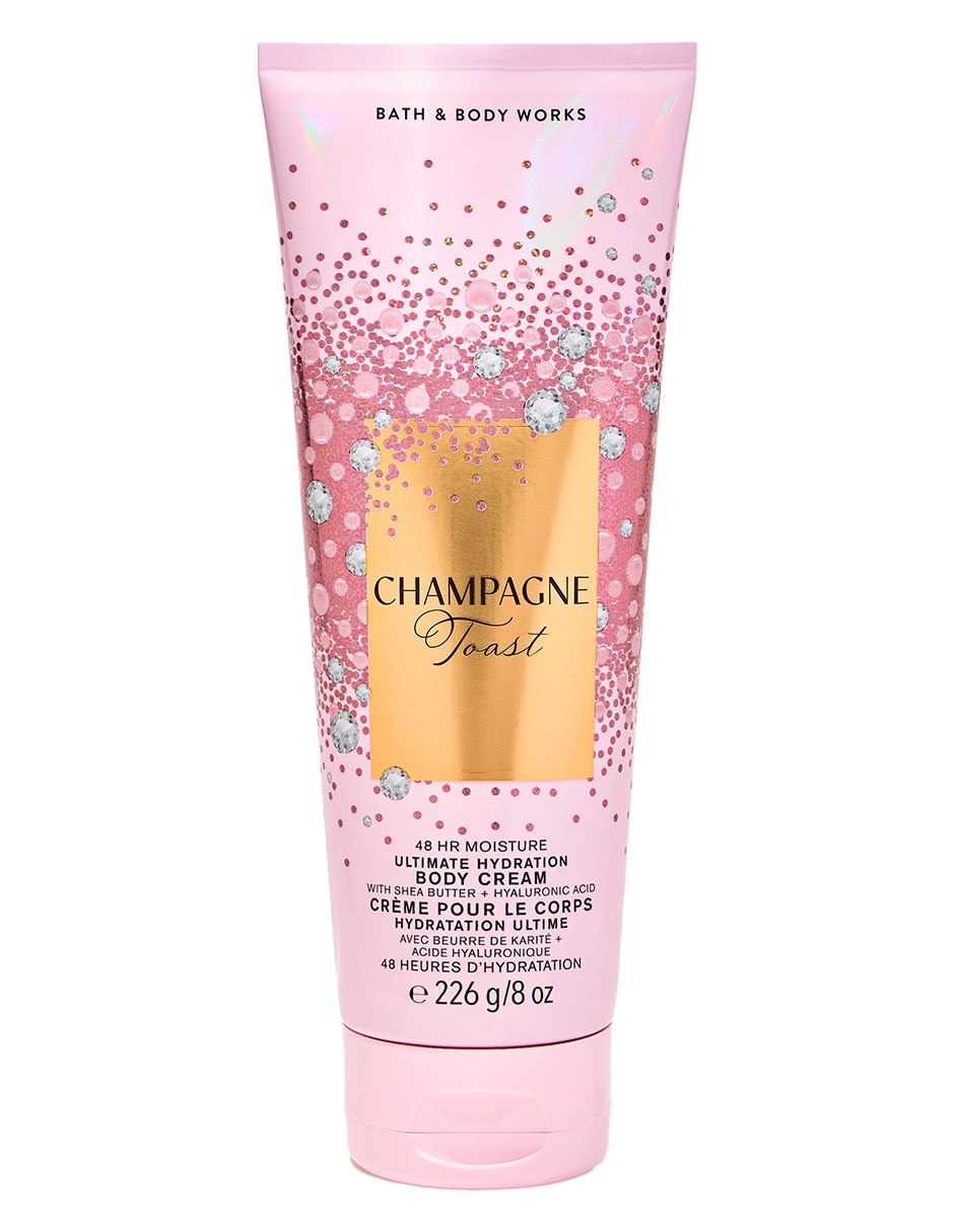 Crema para cuerpo recomendada para hidratar día y noche Champagne Toast todo tipo de piel