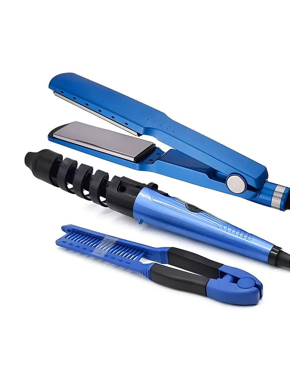 Plancha Kokoro Plancha Kokoro Pro Style Set Eléctricos Genérica