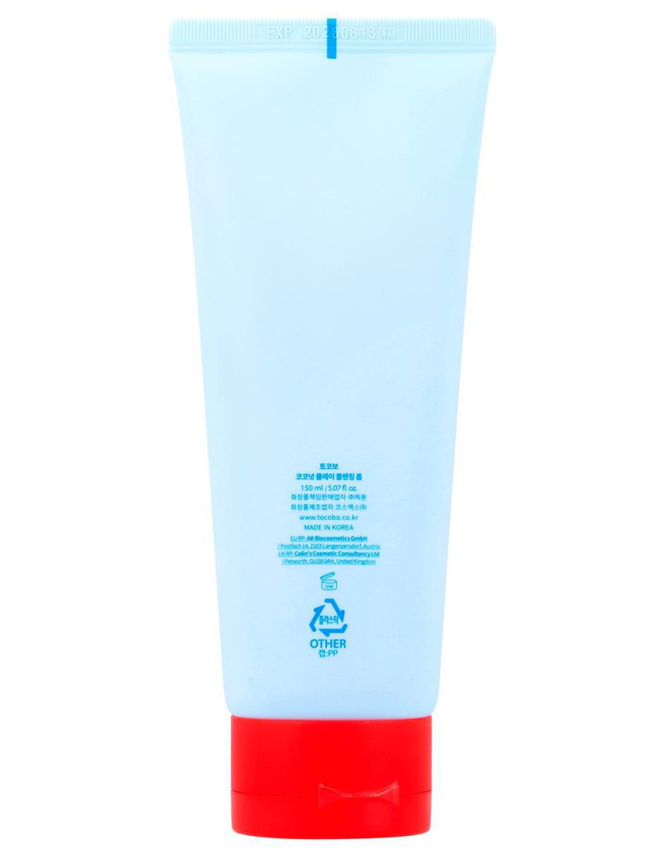 Limpiador facial Coconut Clay Cleansing Foam para purificar 2