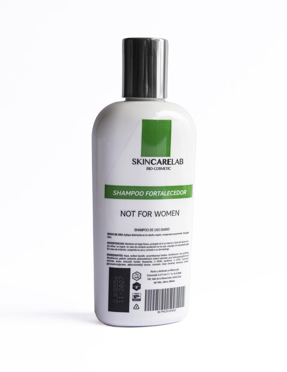 Shampoo anticaída para cabello Estimulante con Minoxidil al 2% Finasteride 1% y Keratina 4