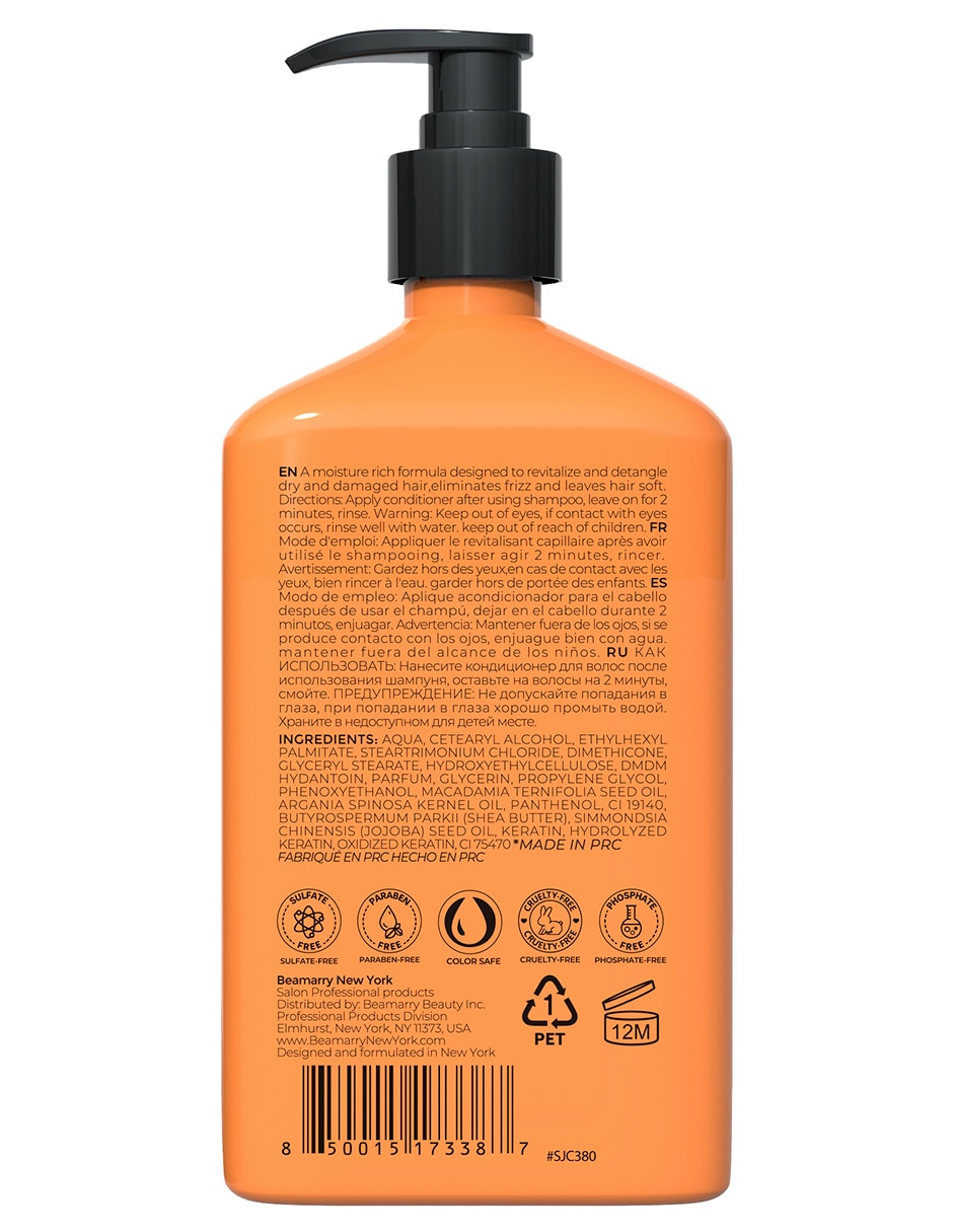 Acondicionador para cabello Hidratante de Jojoba 380 ml 2