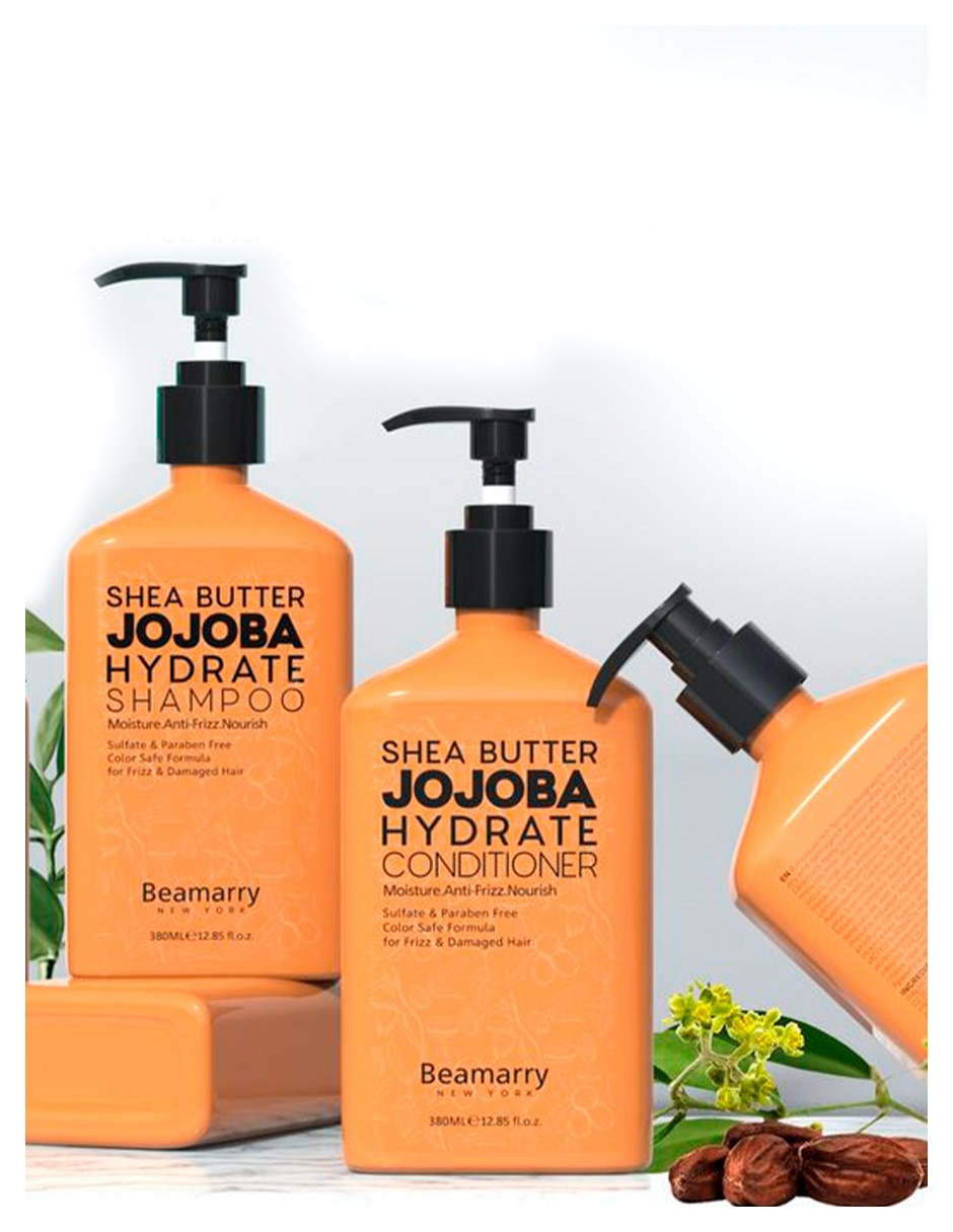 Shampoo hidratante para cabello con Jojoba 380 ml 3