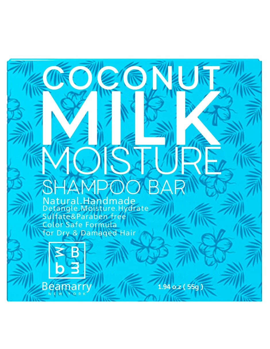 Shampoo sólido hidratante para cabello Coconut Milk 2