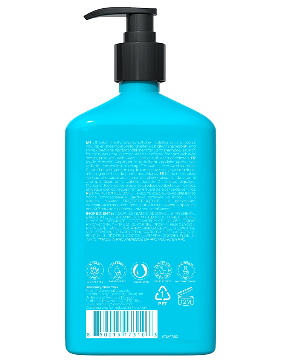 Acondicionador para cabello Coconut Milk Moisture conditioner 380 ml 3