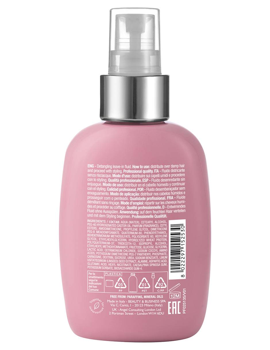 Crema para todo tipo de cabello Nutritive Detangling Fluid Semi Di Lino para hidratar 2