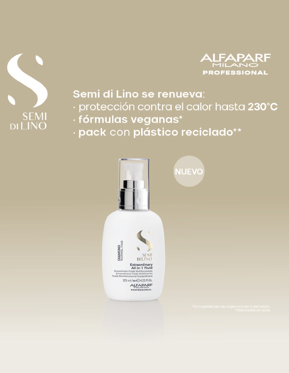 Crema para todo tipo de cabello Extraordinary All-In-One Fluid Diamond para suavizar 2