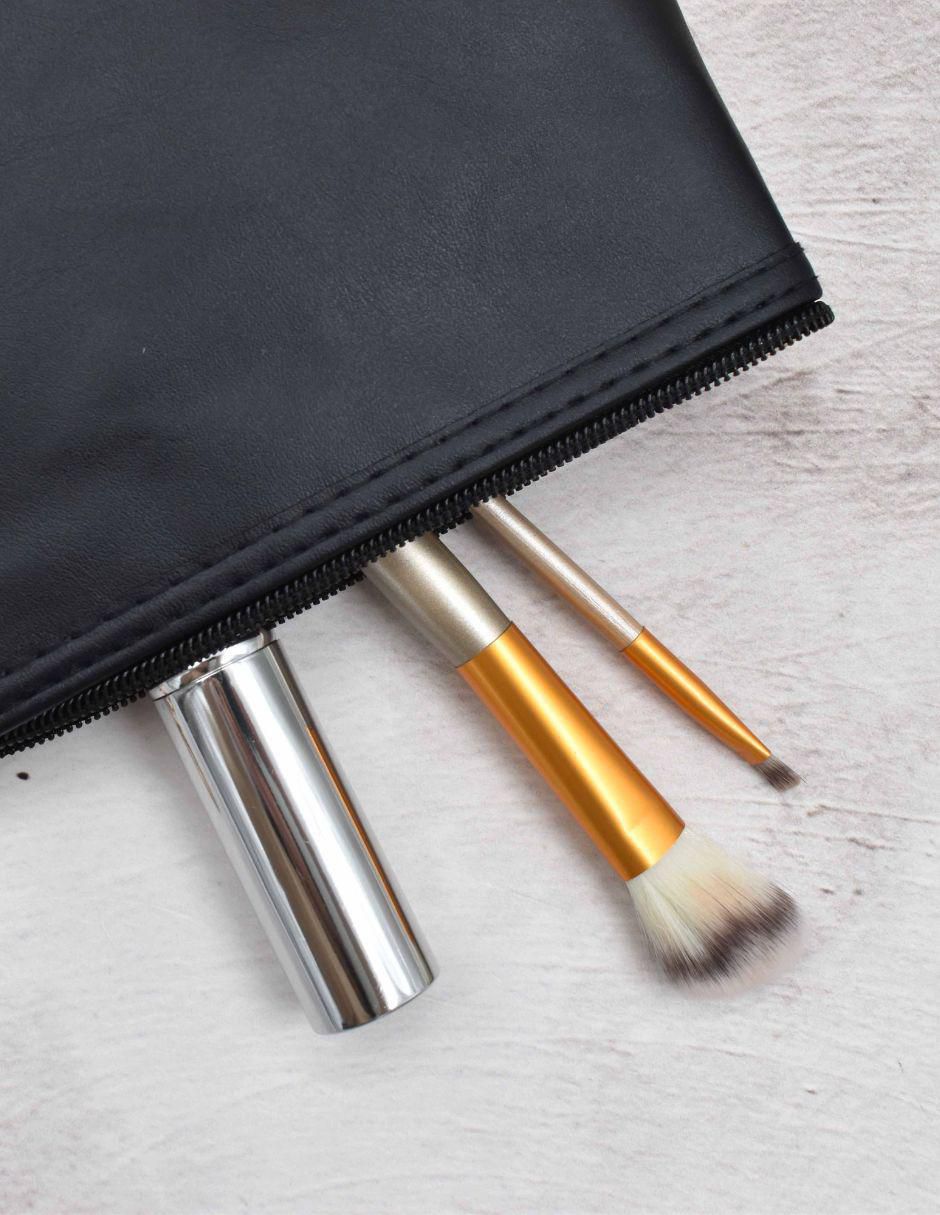 Neceser para maquillaje impermeable 2 piezas para mujer 3
