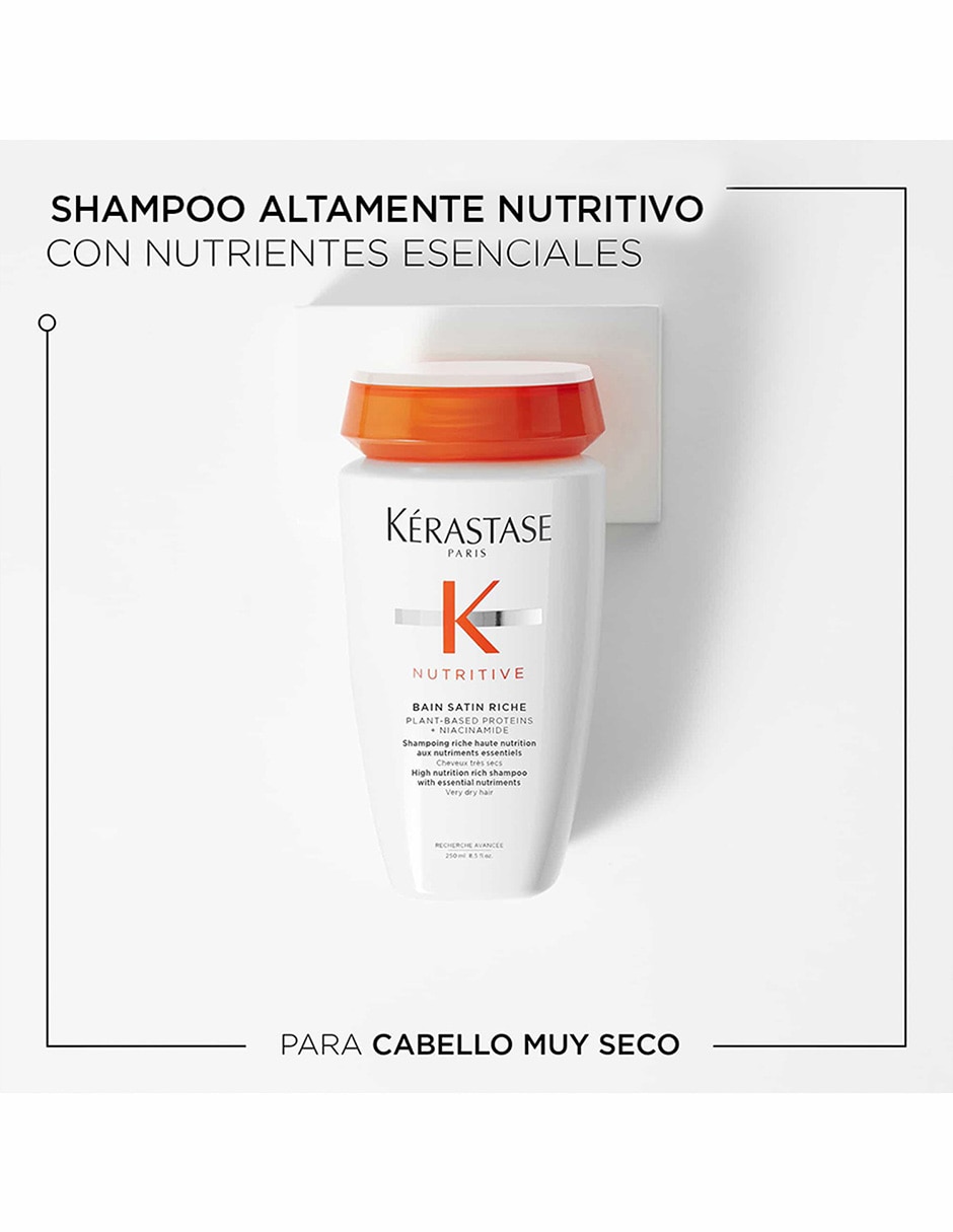 Shampoo reparador para cabello K nutri bain riche csr Nutritive 2