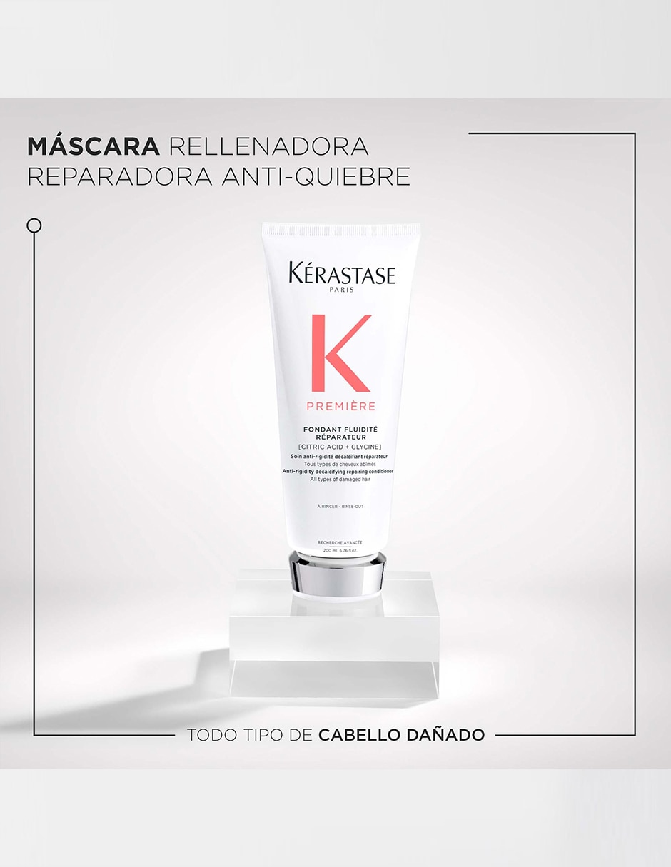 Acondicionador para cabello Fondant Fluidité Réparateur Premiere 200 ml 2