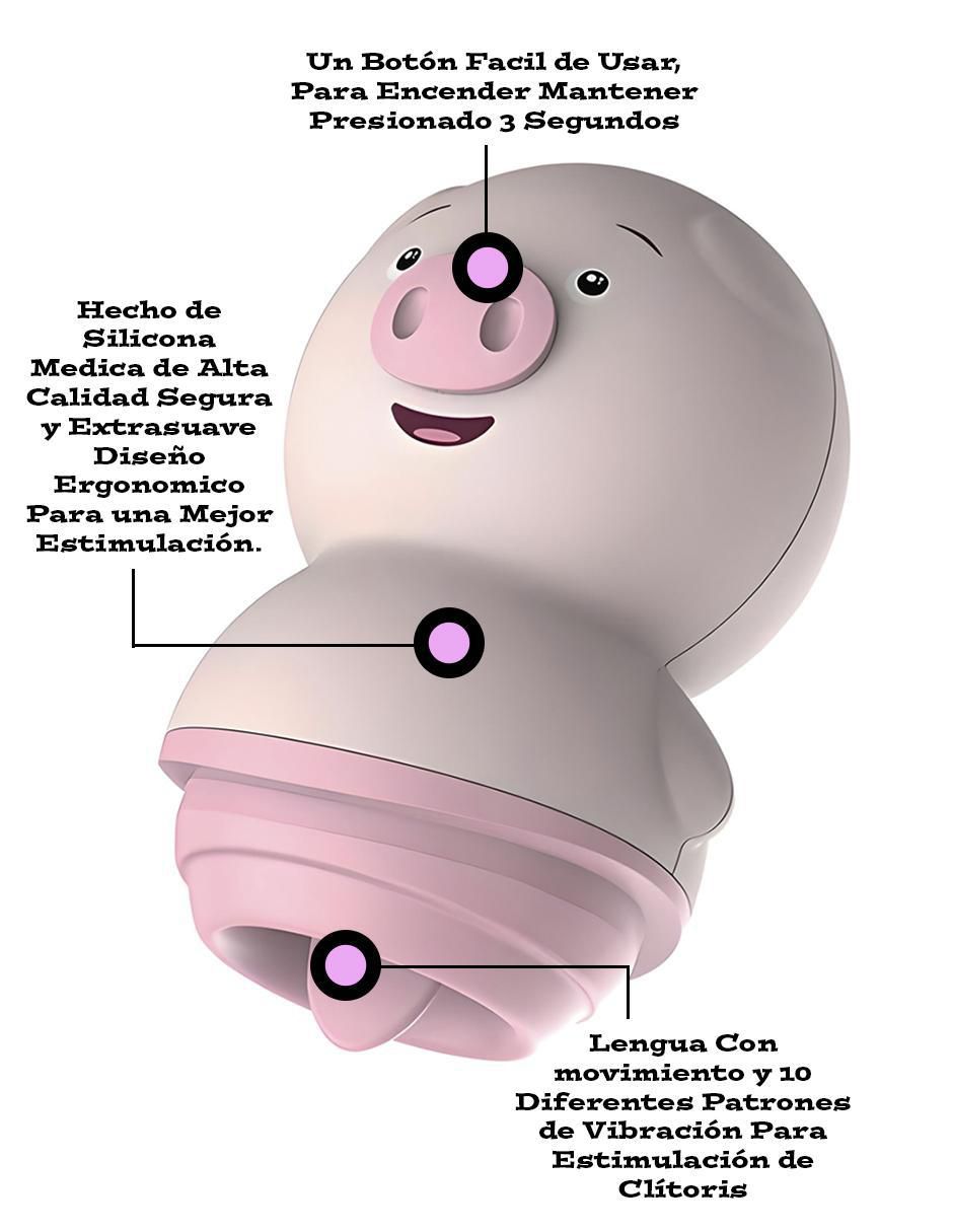 Vibrador para clítoris Pig-y 6