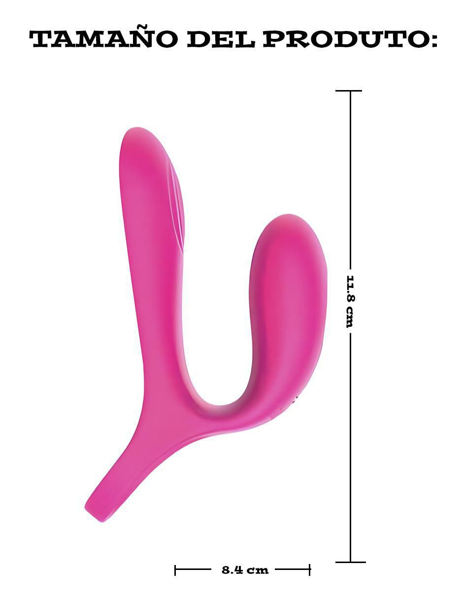 Anillo vibrador para clítoris 8