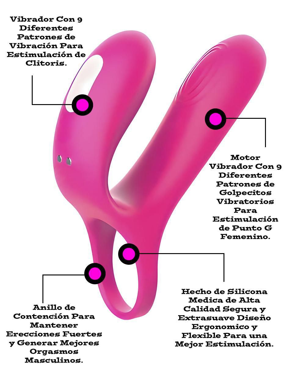 Anillo vibrador para clítoris 5