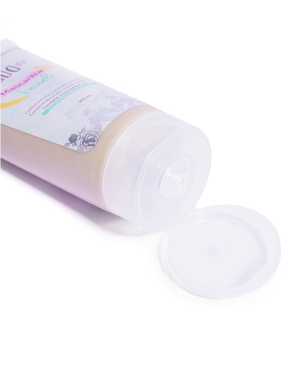Mascarilla facial de banano para reconstruir 3