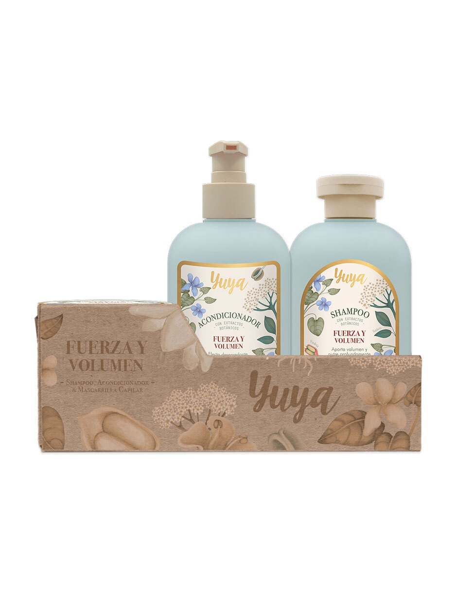 Set de shampoo para cabello Fuerza y Volumen 2