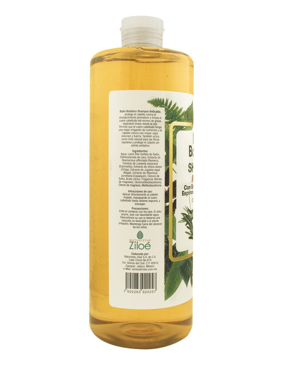 Shampoo anticaída para cabello Baño Botánico Anticaída 2